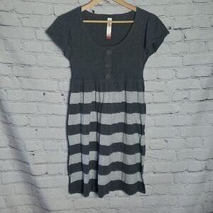 No Boundaries Gray Dress